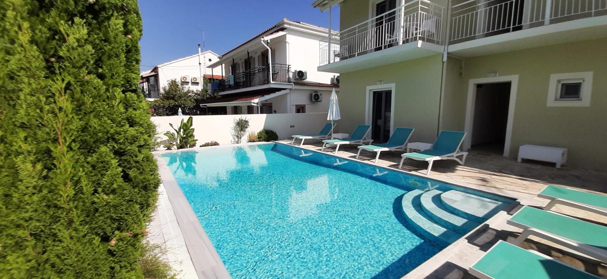 The Central Suites Kassiopi Exterior foto